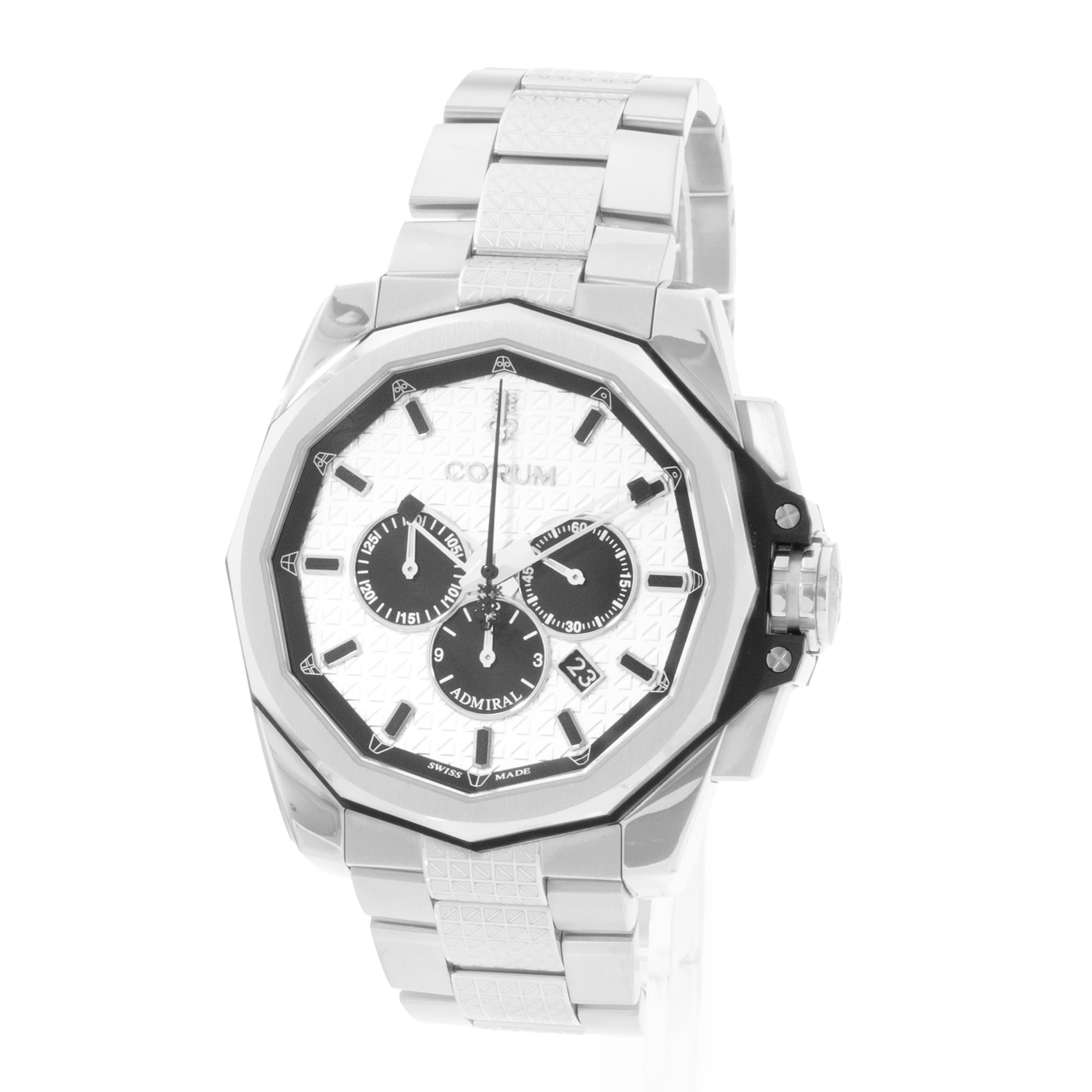 Corum Admiral AC-1 45 132.201.04/V29 AA01 45mm Titanium Mens Watch Box Card